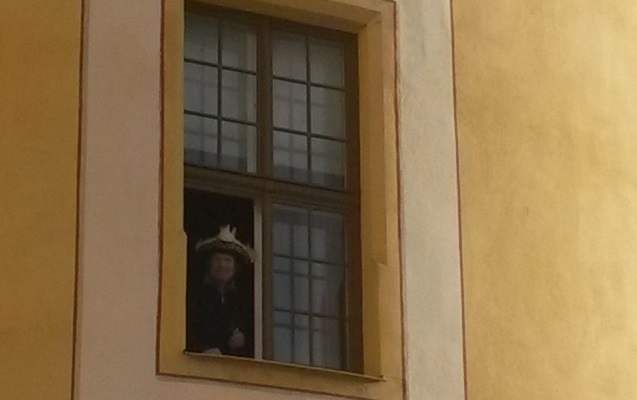 Christoph am Fenster